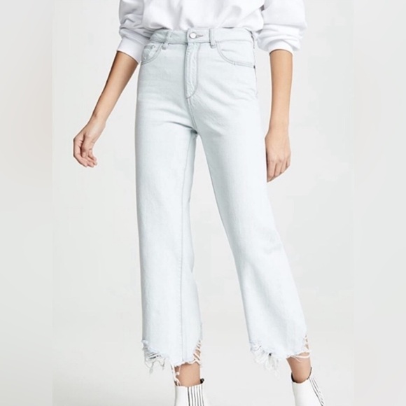 DL1961 Hepburn High Rise Wide Leg Palermo Jeans - Picture 2 of 10